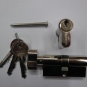 35/35 Key & Turn euro Profile Cylinder Nickel Plated