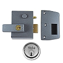 Yale No.2 40mm Auto-Deadlocking Nightlatch With Satin Chrome Cylinder