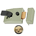 Yale 89 Standard Style Nightlatch Brasslux With Brass Cylinder Yale 89 Standard Style Nightlatch Brasslux With Brass Cylinder
