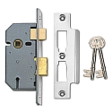 Union 2277 3 Lever Sashlock (50mm Chrome)