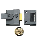 Yale 85 Narrow Style Nightlatch With Brass Cylinder