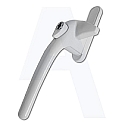 Chameleon Adjustable Cockspur Handle Right hand (White)