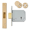 Chubb 3G114E B/S Deadlock (80mm Brass)