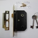 Union Essential Range 3 Lever Sashlock (64mm Brass)