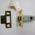 Mortice Tubular Latch (64mm Brass)